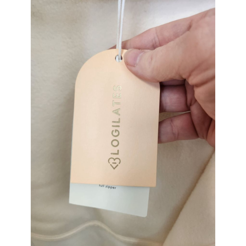 BLOGILATES Cream Bonfire Fleece Jacket XL - Picture 9 of 10